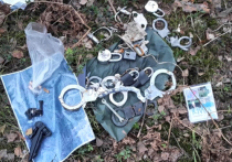 Останки молодого мужчины, прикованного наручниками и металлической цепью к дереву, обнаружили 15 апреля поисковики в Шатурском районе Московской области