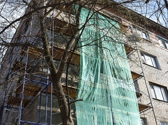 Стену в липецком общежитии восстановят в два этапа