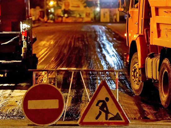 В Ставрополе ремонт дорог проводят по ночам