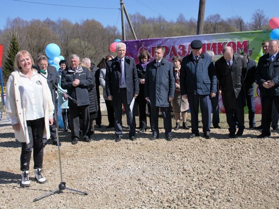 Межпоселковый газопровод введен в Сухиничском районе