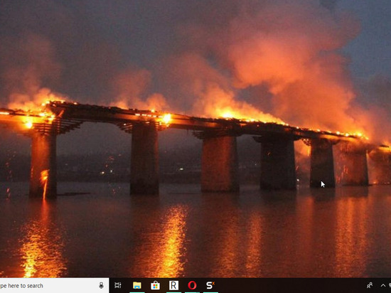 Мосты сожжены: на дороге из Мадмаса на Шиес сожгли мосты