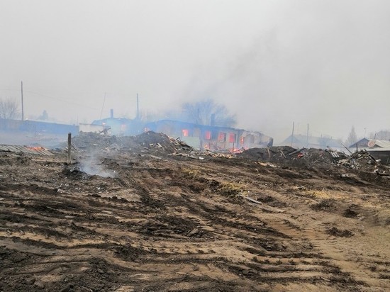 Забайкальское село Унду готовят к эвакуации из-за пожара