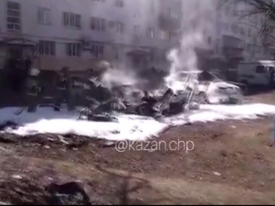 В Татарстане после взрыва автомобиля возбуждено уголовное дело