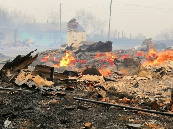 Дома почти 90 человек выгорели в забайкальском селе Унда
