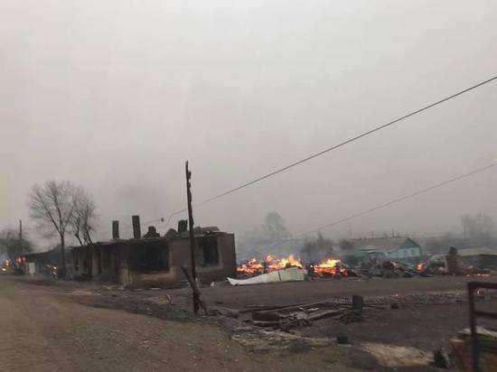 Почти 300 забайкальцев потеряли дома из-за пожаров за сутки