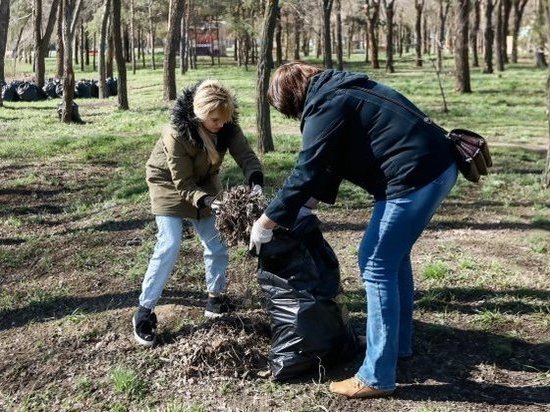 Парк Дружбы в Волгограде привели в порядок