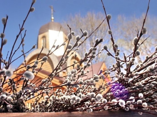 Православные в Тверской области отмечают "Вербное воскресенье"