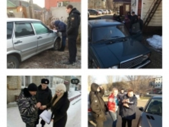 Ульяновские приставы арестовали 40 автомобилей должников