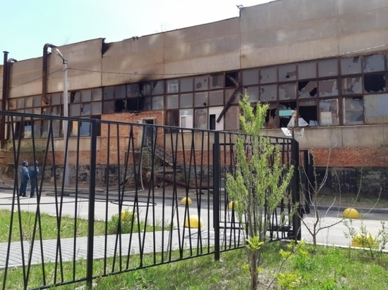 В Астрахани горел завод «Прогресс»: кадры с пожара