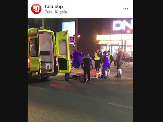 В Туле пешеход погиб под колёсами автомобиля