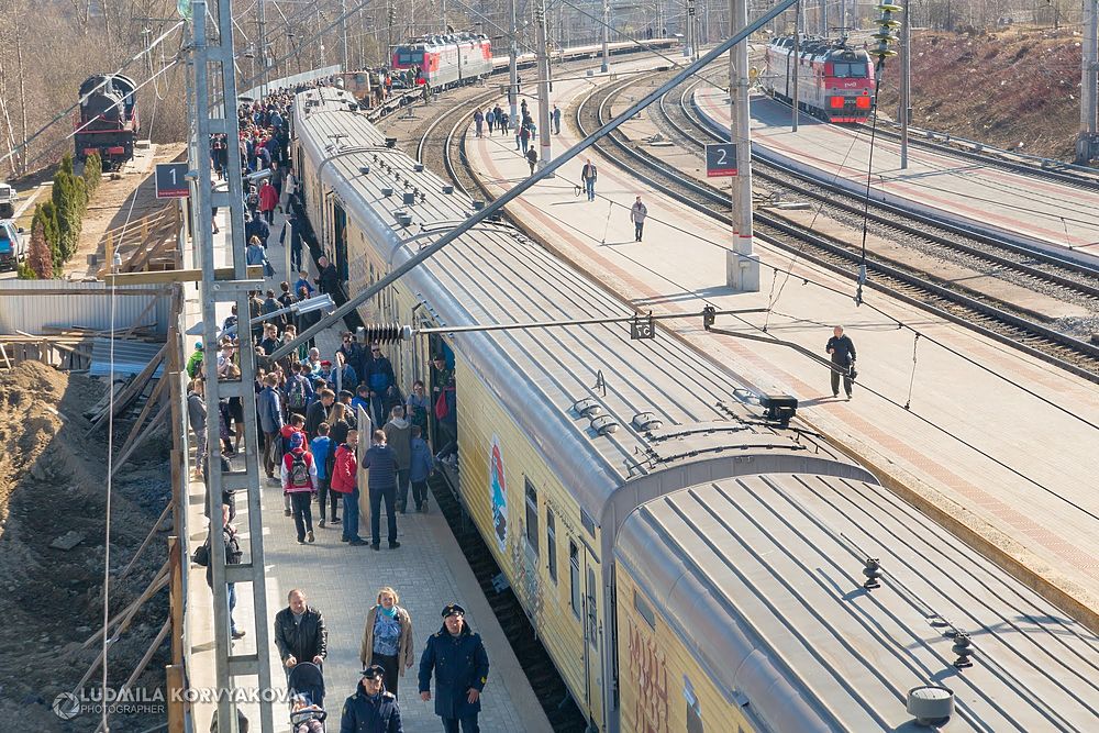 От сабли до беспилотника: что увидели петрозаводчане в поезде с трофеями