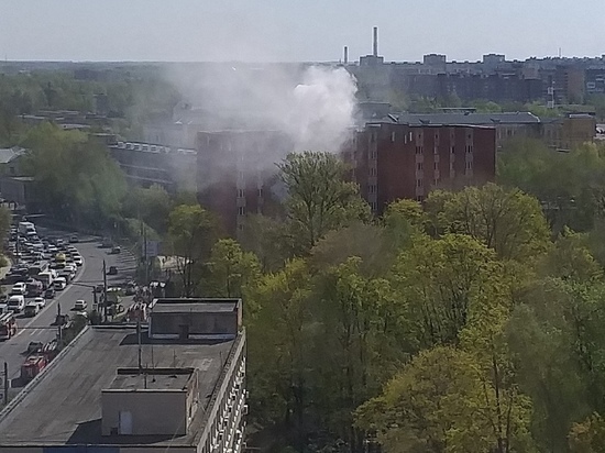 В Смоленске горело общежитие Медицинского университета