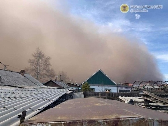 Забайкальцев предупредили о сильном ветре с пыльными бурями