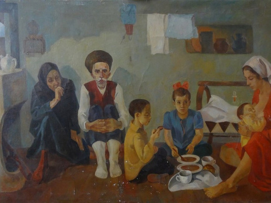 В Калмыкии представлена выставка дагестанских художников