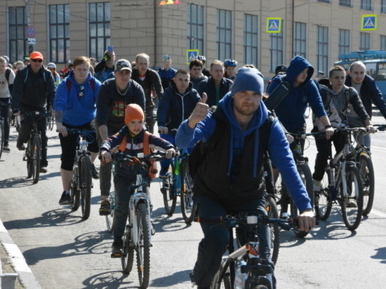Первомайский велопробег в Иванове собрал около шести сотен участников