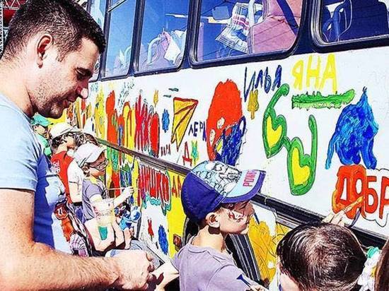 Разрисованный детьми троллейбус появится в Калуге