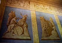 В Пскове завершается реставрация фрески, которая пострадала от реставрации