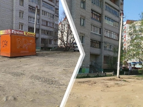 В Смоленске на Попова снесен еще один незаконно установленный ларек