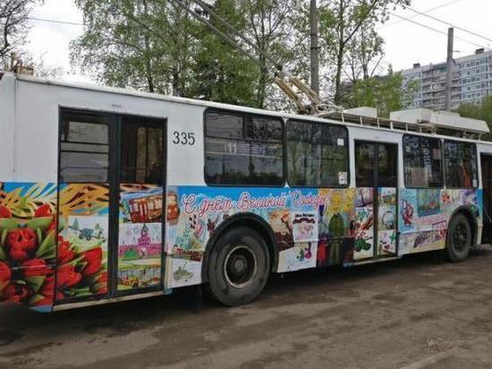 «Детский» троллейбус выехал на ивановские маршруты