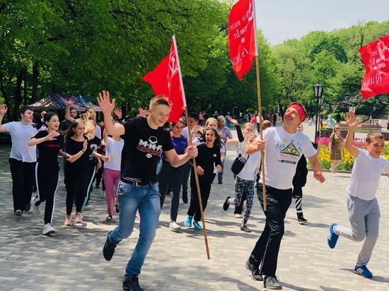 В Железноводске пробежали марафон «Знамя Победы»