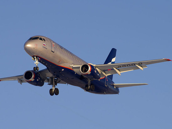Среди отменённых «Аэрофлотом» рейсов SSJ 100 есть рейс в Краснодар