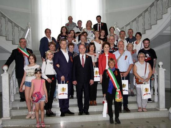 В День Победы в Рязань прибыли делегации из городов-партнероов