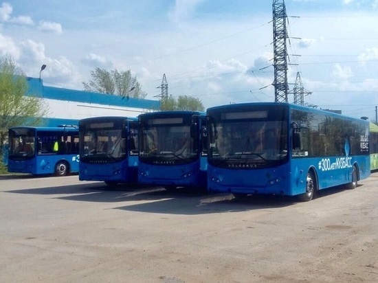 Новокузнецк получил четыре новых автобуса