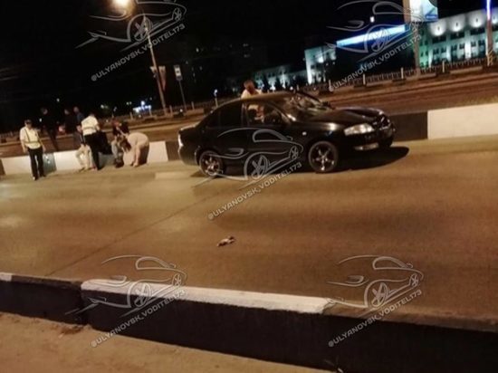В Ульяновске 9 мая сбили парня на мосту около УлГУ