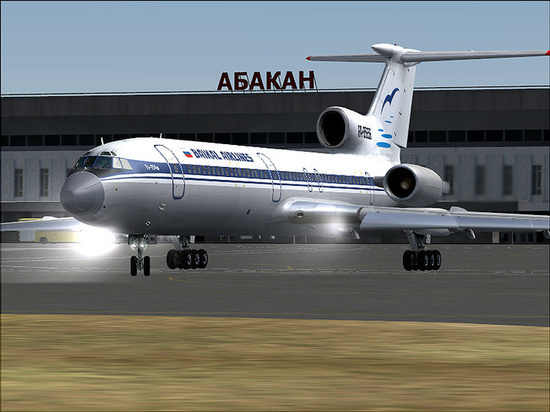 Самолет из Абакана в Москву будет летать каждый день