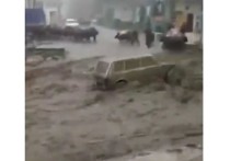На Дагестан обрушились ливневые дожди с градом, которые закончились сходом селя в горах