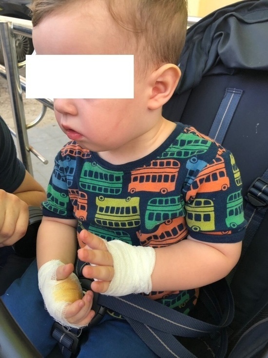 Ребенок после игры на Тульской набережной попал в больницу