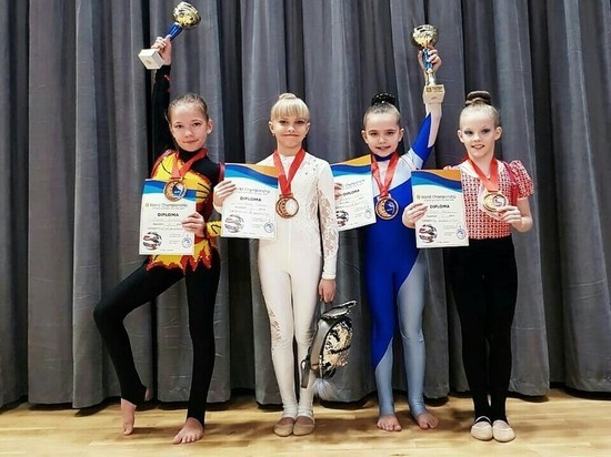 Юные рязанские воздушные гимнастки стали чемпионками мира