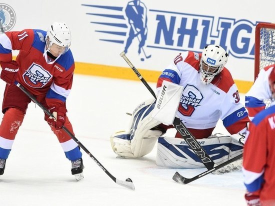 Путин забросил алтайскому хоккеисту две шайбы в матче НХЛ