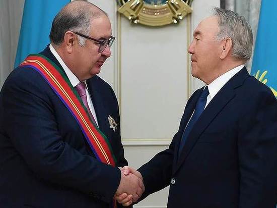 Назарбаев вручил орден Дружбы основателю холдинга «ЮэСэМ» Усманову