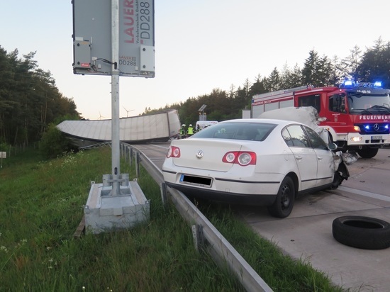 Германия: водитель из Беларуси замешан в ДТП с уроном на 170.000 евро