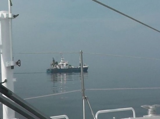Финское судно «Roxen» задержали калининградские пограничники