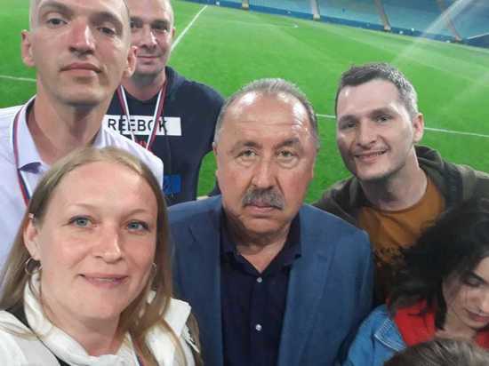 Калужские журналисты сделали селфи с Газзаевым
