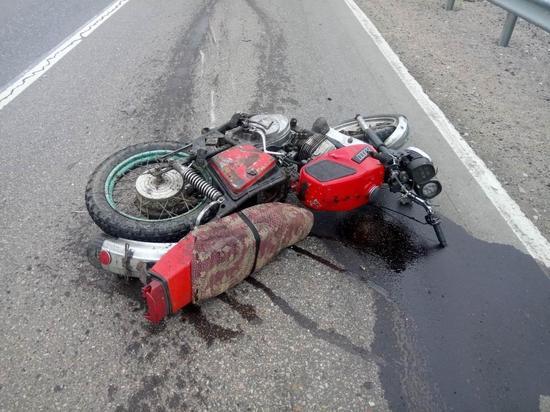 Мотоциклист без шлема и прав погиб на трассе в Забайкалье
