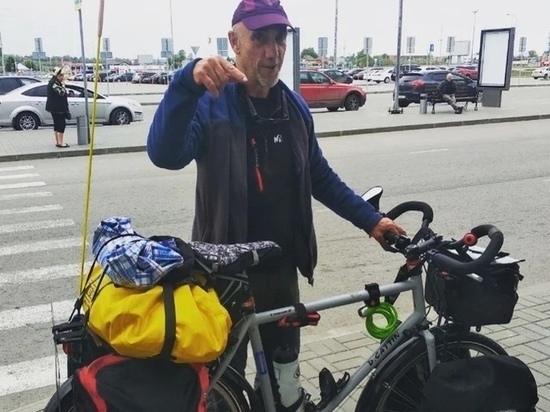 Известный французский велосипедист едет на Алтай