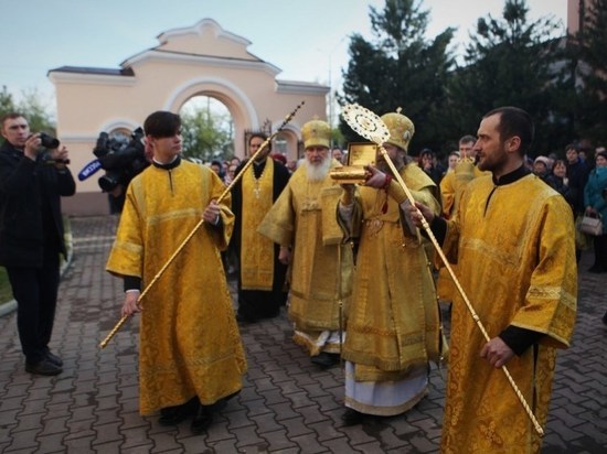 Мощи святых Петра и Февронии из Калуги отправили в Томск