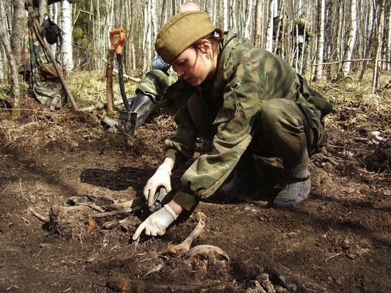 Под Балтийском калининградские поисковики обнаружили останки еще более 30 советских солдат