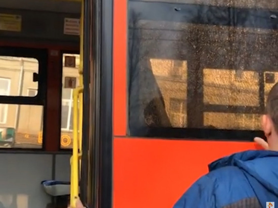 В Кирове ищут хулиганов, которые обстреливали автобусы