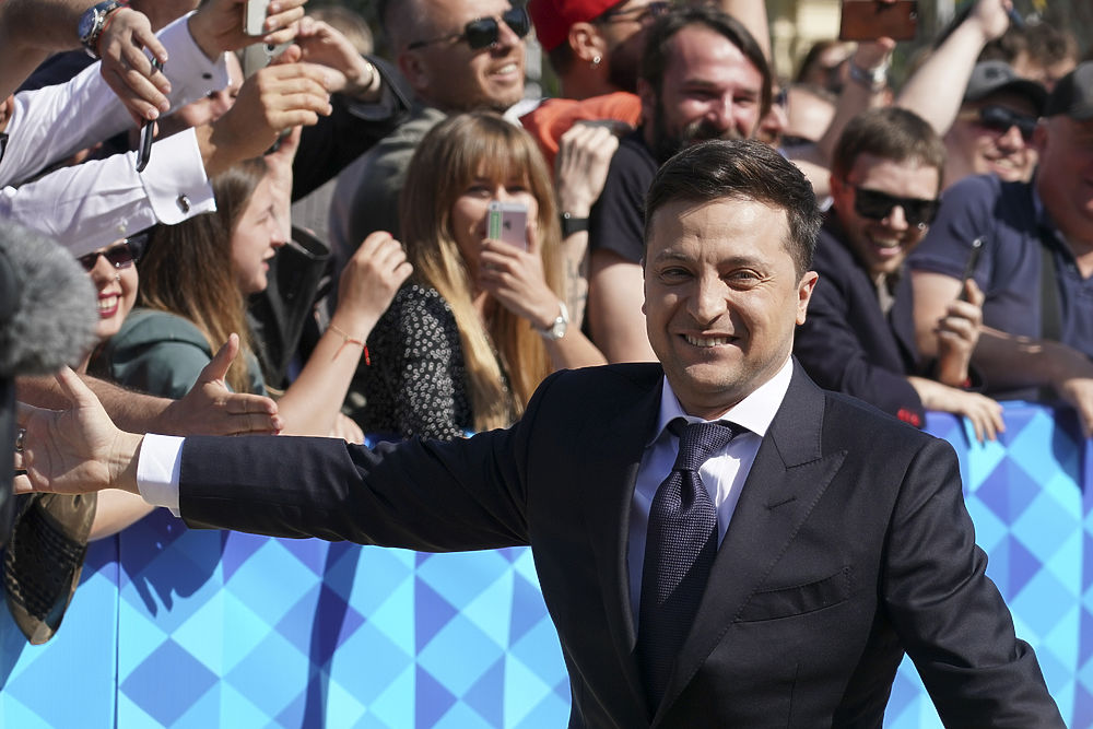 "Радостная" инаугурация Владимира Зеленского: кадры вступления в должность президента Украины