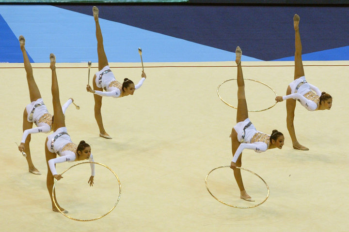 В Баку прошел чемпионат континента по художественной гимнастике