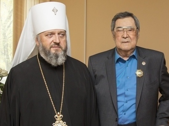 Бывший губернатор Кузбасса был награждён орденом Русской православной церкви