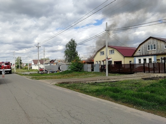 В пригороде Саранске вновь сгорел жилой дом