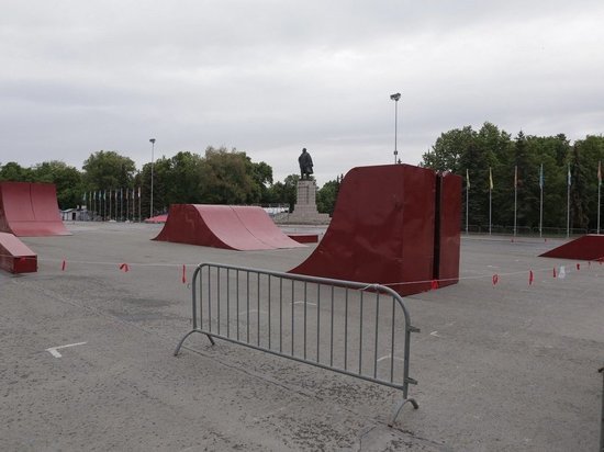 Скейт-парк на Соборной площади в Ульяновске демонтируют