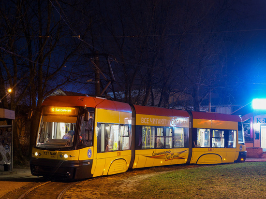 В Калининграде у трамвая «Pesa» отказали тормоза
