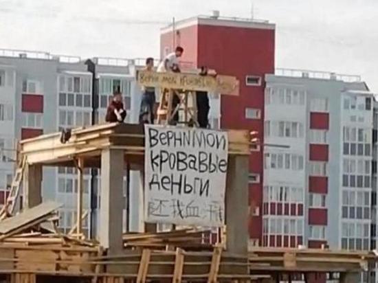 Корейские рабочие устроили забастовку на стройке в Иркутске