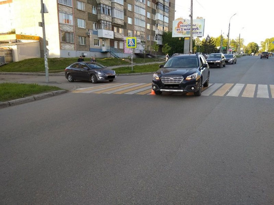 В Ижевске автомобиль сбил 10-летнего мальчика на переходе